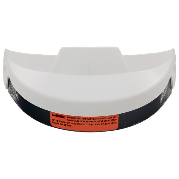 visor peak white for zamp helmets racing car touring car peak