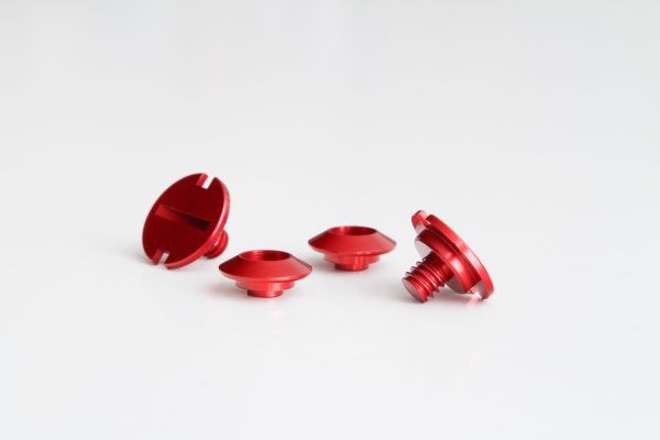 anodised visor screws