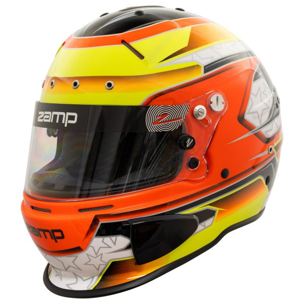 Zamp RZ 70E racing helmet orange helmet