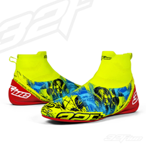 Hyperlace 4Champs Fluo Yellow/Blue